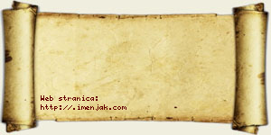 Jasmina Džinić vizit kartica